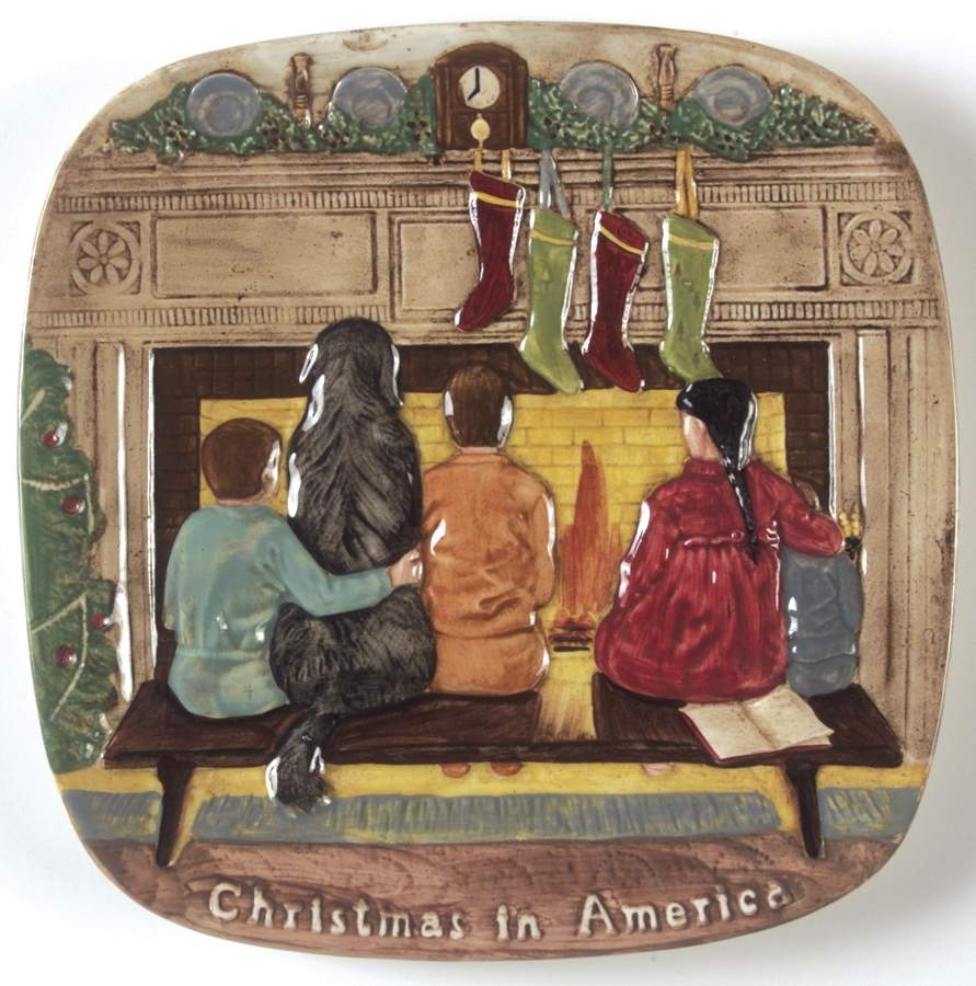 Beswick Christmas Around The World Christmas In America - Boxed by Royal Doulton-1