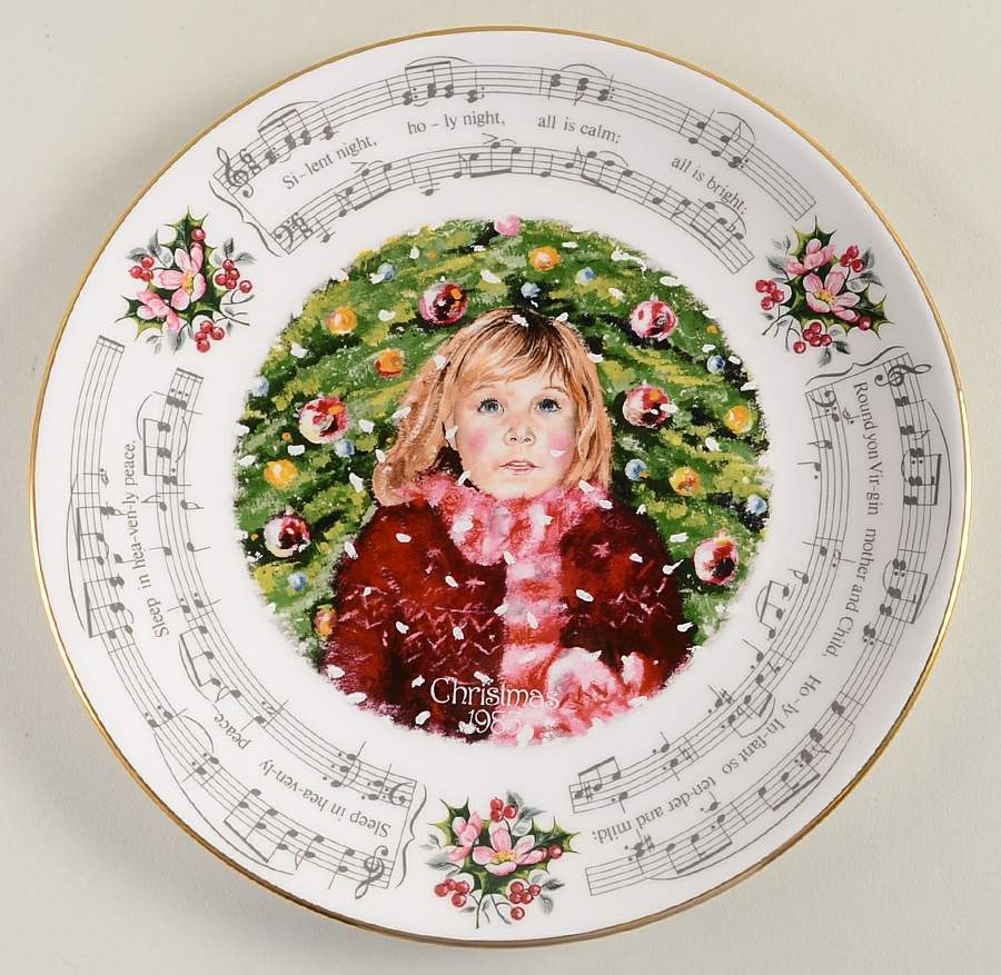 Christmas Carols Silent Night - With Box by Royal Doulton-1