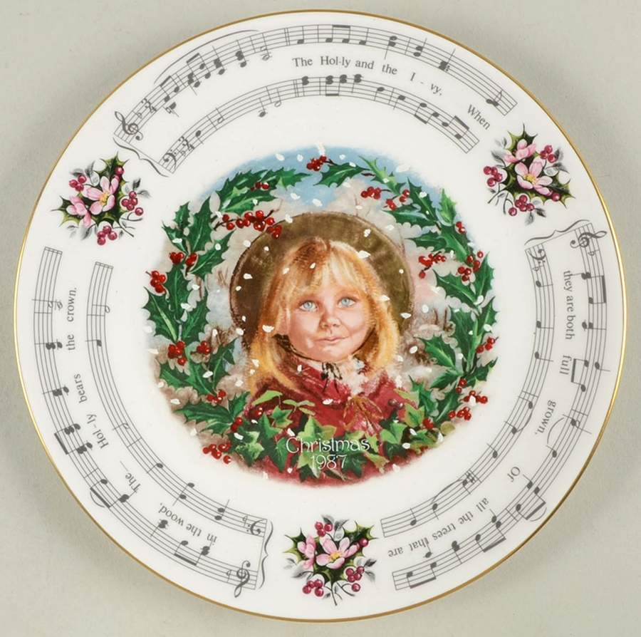 Christmas Carols The Holly & The Ivy - No Box by Royal Doulton-1