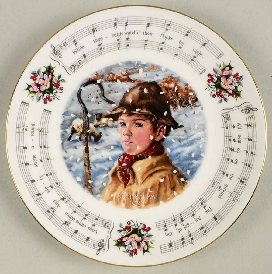 Christmas Carols While Shepherds Watched - No Box by Royal Doulton-1