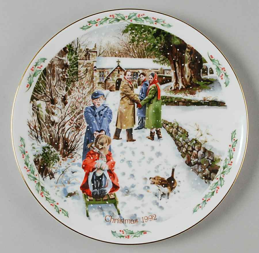 Family Christmas Going To Church - Boxed by Royal Doulton-1