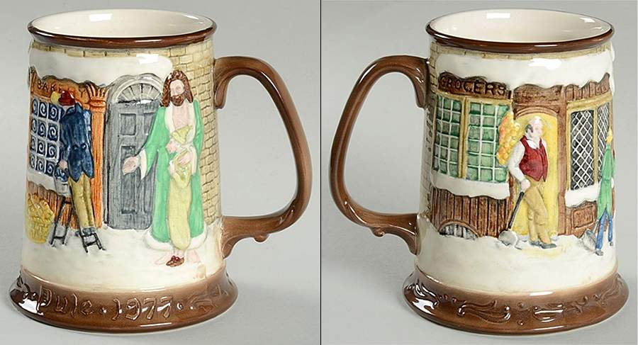 Christmas Carol Tankards Ghost Of Christmas Present - No Box by Royal Doulton-1