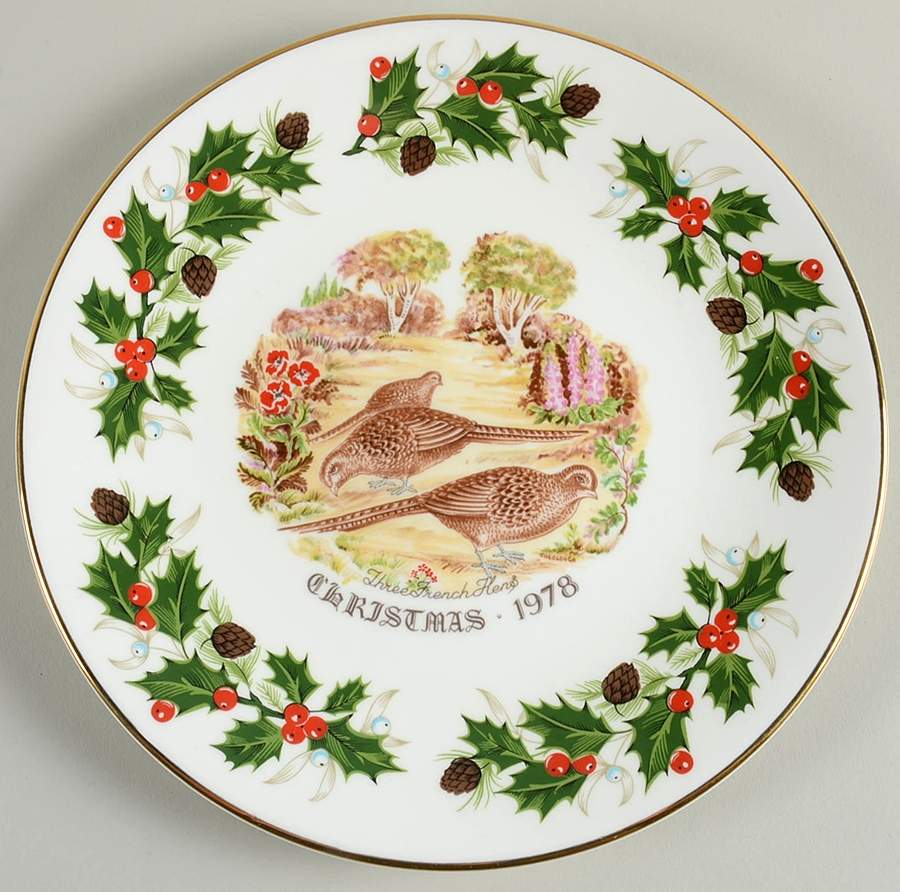 Twelve Days of Christmas Three French Hens - Boxed by Royal Grafton-1