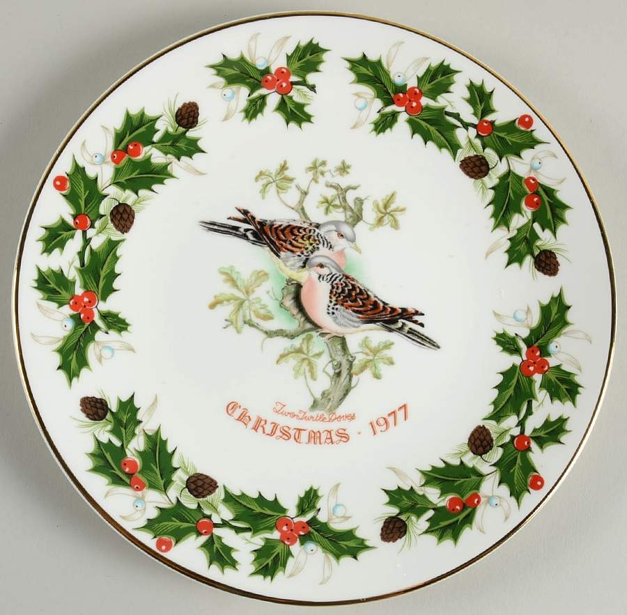 Twelve Days of Christmas Two Turtle Doves - No Box by Royal Grafton-1