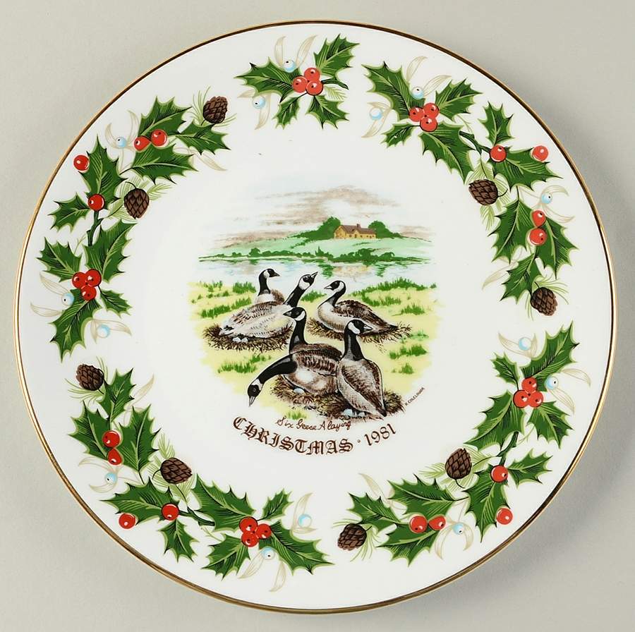 Twelve Days of Christmas Six Geese A Laying - No Box by Royal Grafton-1