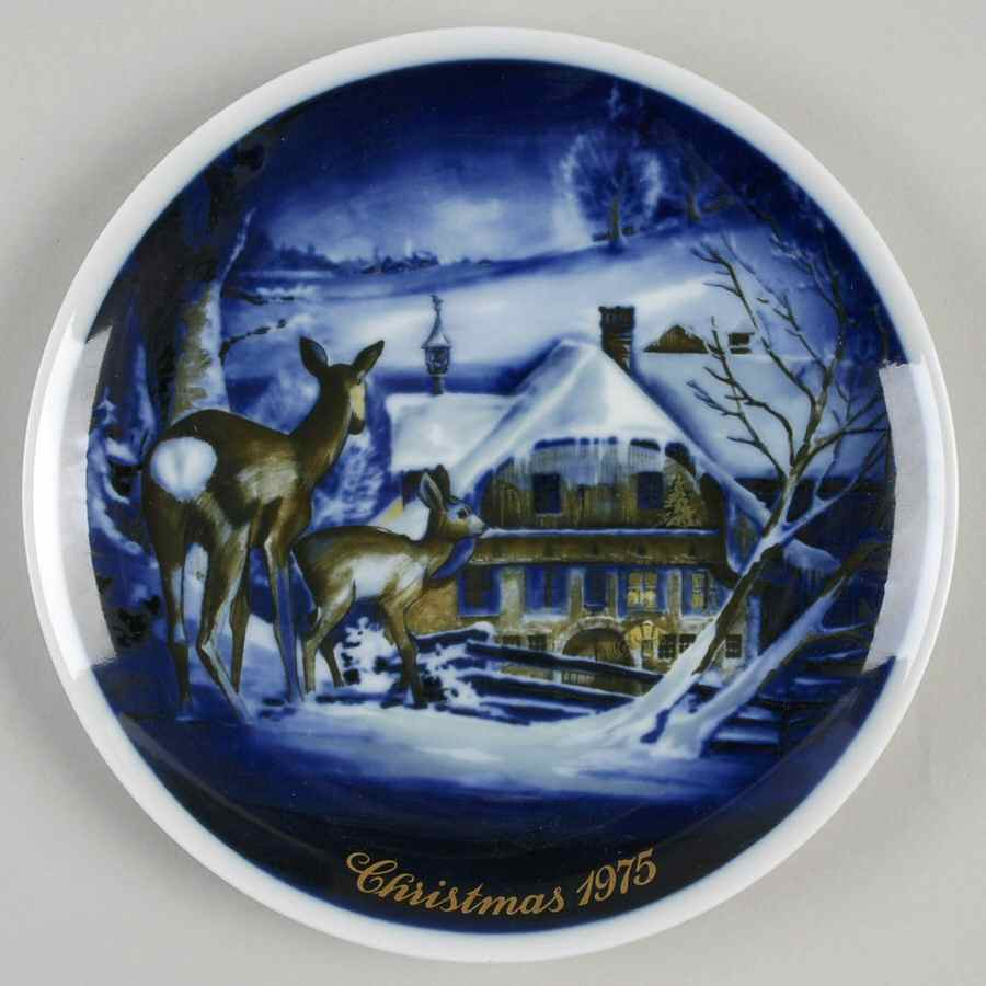 Royal Bayreuth Christmas Forest Chalet Serenity - No Box by Royal Bayreuth-1