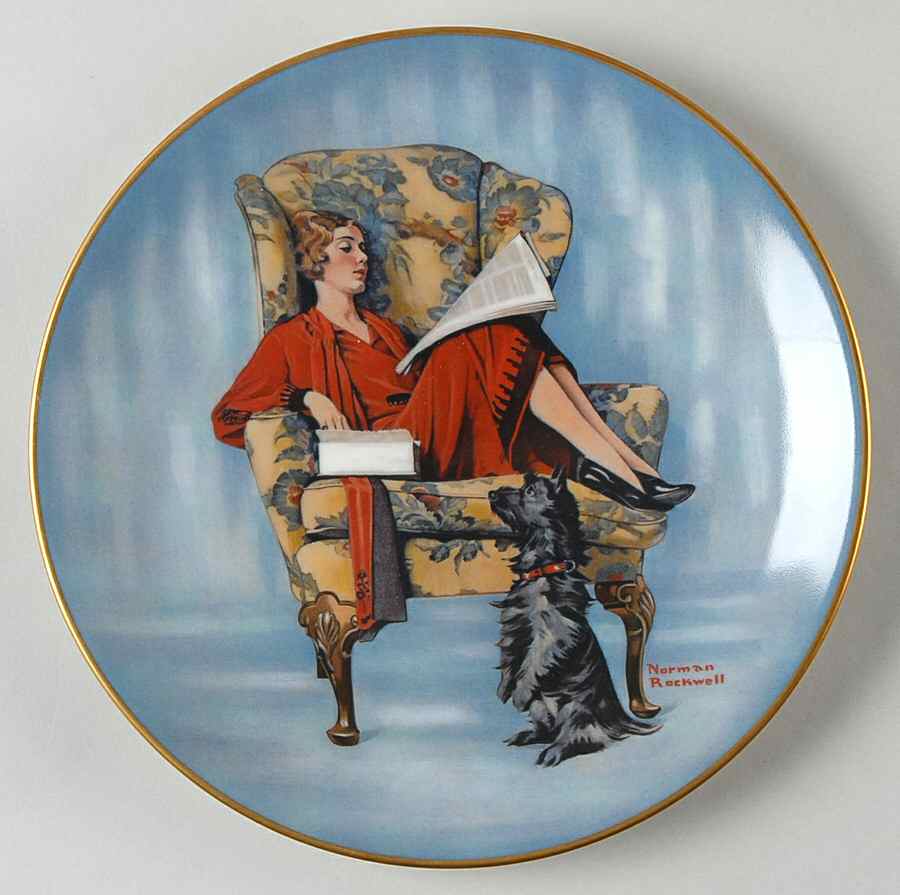 Norman Rockwell Mother's Day Mother's Treat - No Box by Royal Devon-1