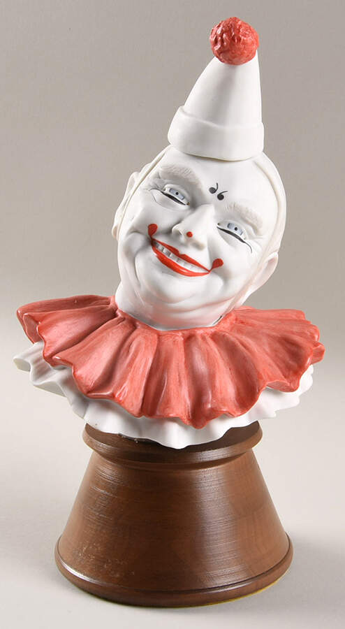 Rohn Figurines Happy Clown - No Box by Edward J Rohn-1
