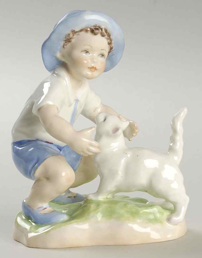 Months of The Year-Figurine September - No Box by Royal Worcester-1