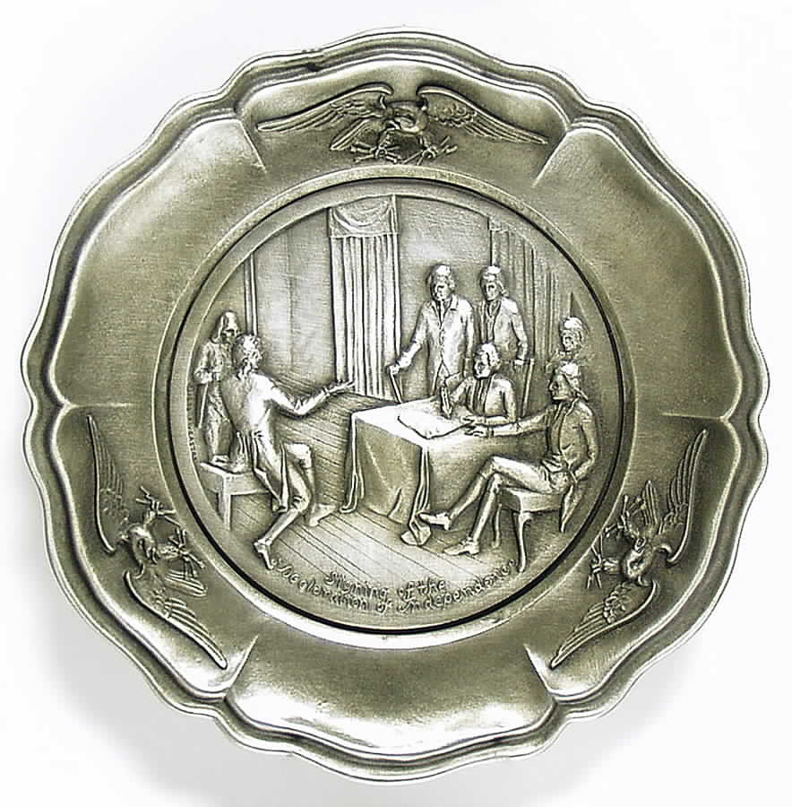 Birth of A Nation Signing The Declaration Of Independence - No Box by Royal Worcester-1