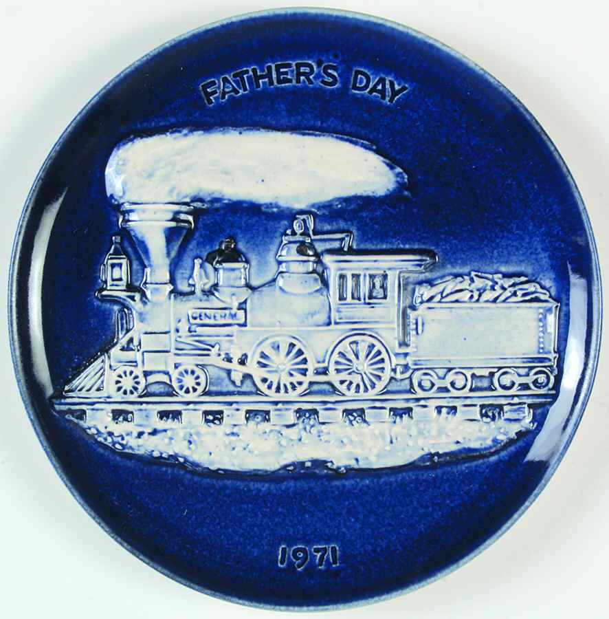 Father's Day Plate The General - No Box by Royal Rockwood-1