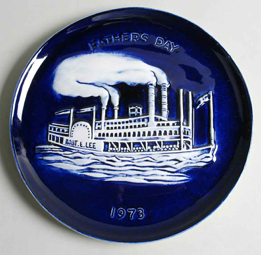 Father's Day Plate Robert E Lee - Boxed by Royal Rockwood-1