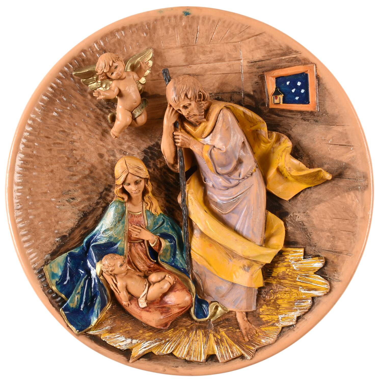 Fontanini Christmas Plate A King Is Born - With Box by Roman-1