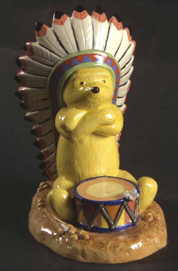 Winnie The Pooh-Series #2 Big Chief Pooh - Boxed by Royal Doulton-1