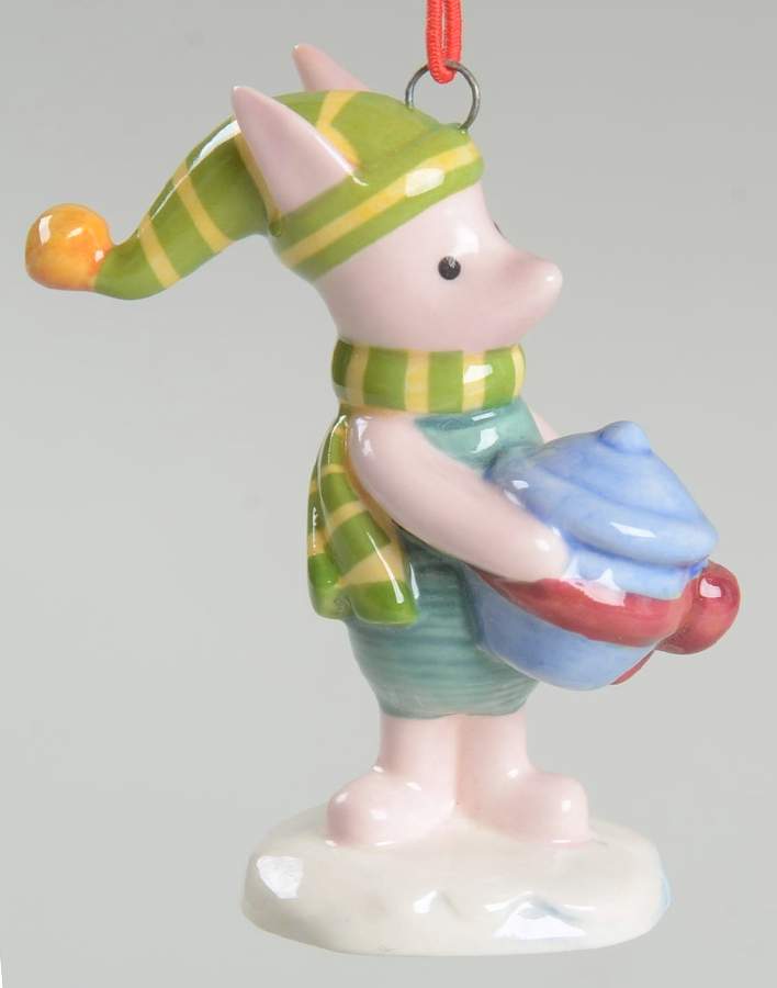 Winnie The Pooh-Series #2 Piglet Ornament - No Box 102b by Royal Doulton-1