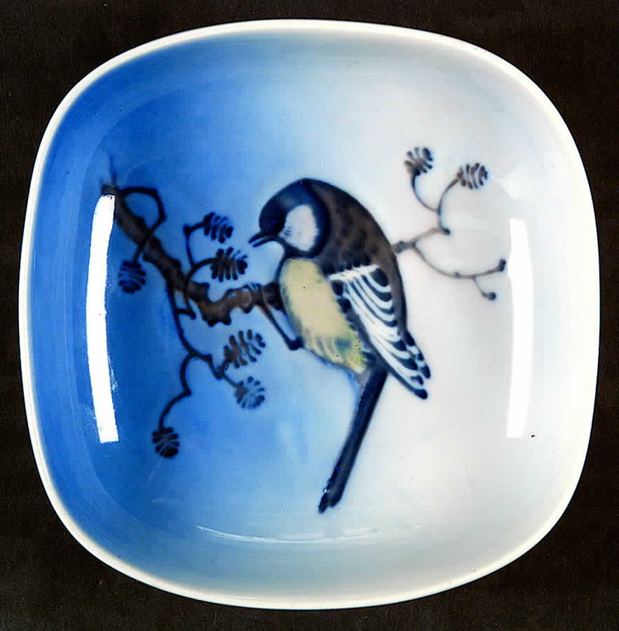 Royal Copenhagen Giftware Great Tit-Plaquette - No Box by Royal Copenhagen-1