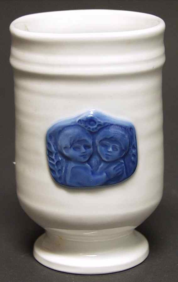 Zodiac Cup Gemini - No Box by Royal Copenhagen-1