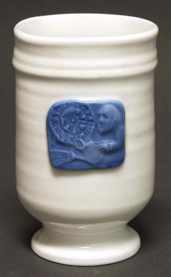 Zodiac Cup Aquarius - No Box by Royal Copenhagen-1
