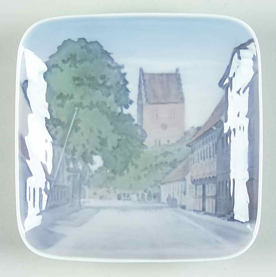 Royal Copenhagen Giftware Square Tray Koge - No Box by Royal Copenhagen-1