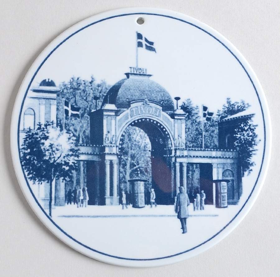 Royal Copenhagen Giftware Tivoli-Plaque - No Box by Royal Copenhagen-1