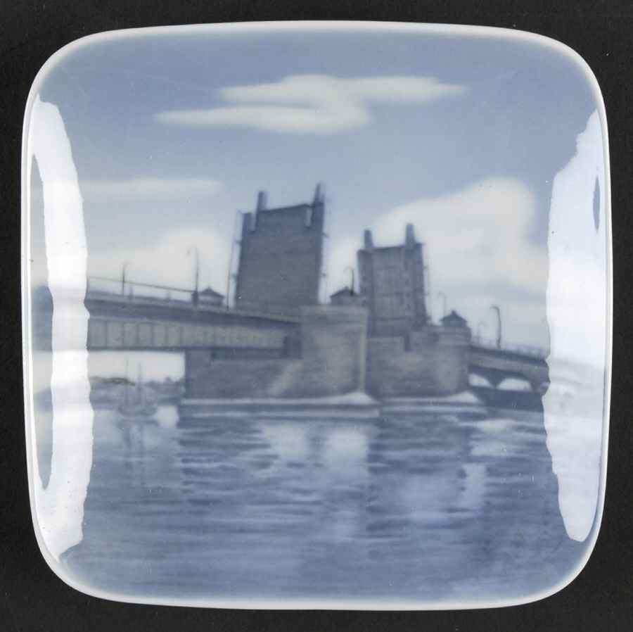 Royal Copenhagen Giftware Square Tray-Limf Jordsbroen - No Box by Royal Copenhagen-1
