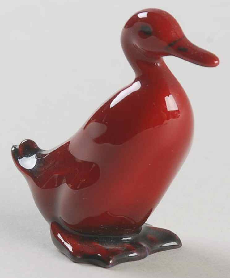 Flambe Duck Standing-Small - No Box by Royal Doulton-1