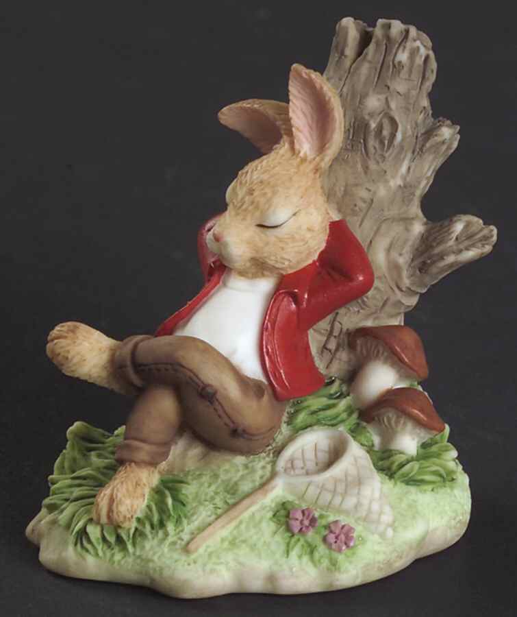 Bunnykins-Resin A Sleep In The Sun - Boxed by Royal Doulton-1