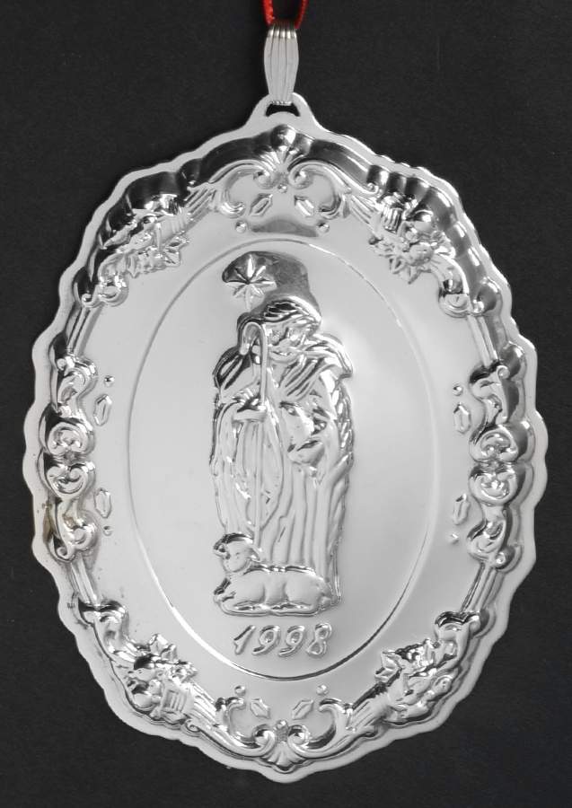Francis I Nativity Shepherd - Boxed by Reed & Barton-1
