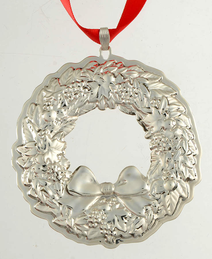 Francis I Ornament Wreath - No Box by Reed & Barton-1