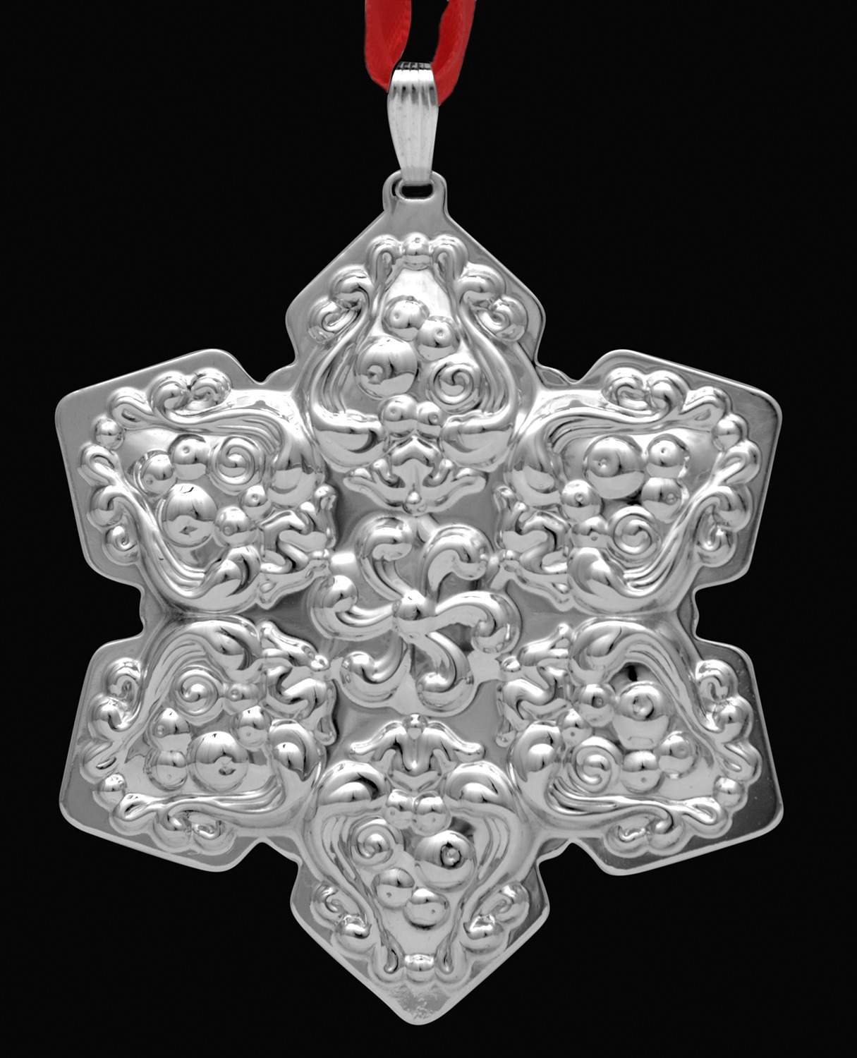 Francis I Ornament Snowflake- 2"H - No Box by Reed & Barton-1