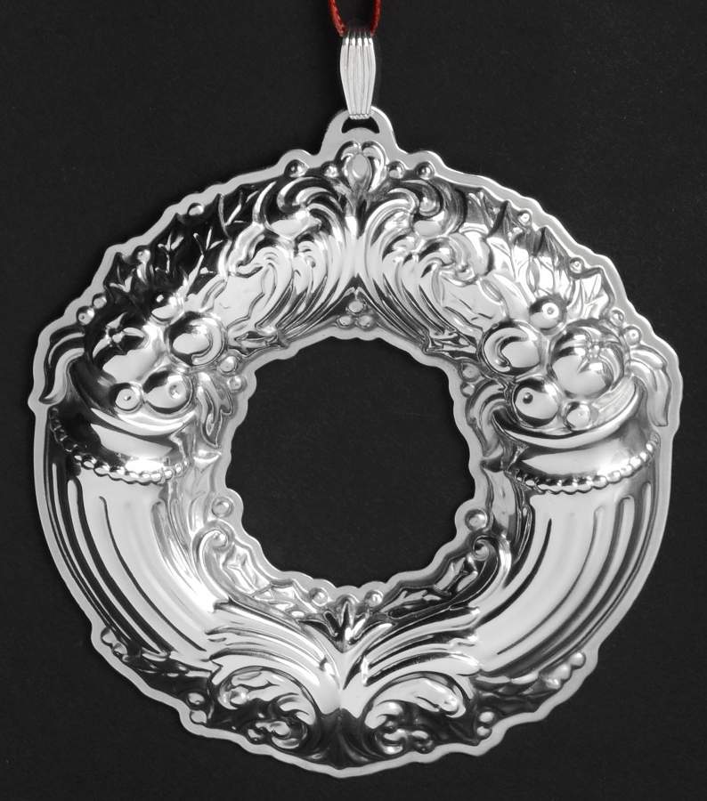 Francis I Ornament Wreath - Boxed by Reed & Barton-1