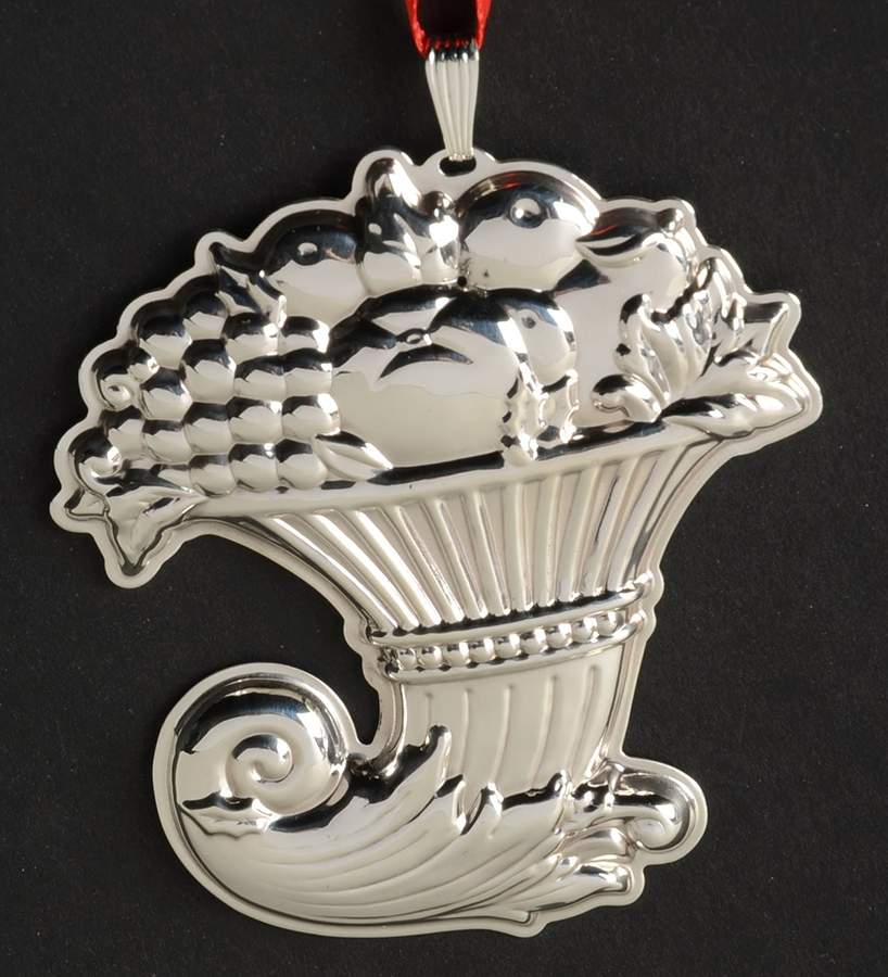 Francis I Ornament Cornucopia- 2 7/8 Ht - No Box by Reed & Barton-1