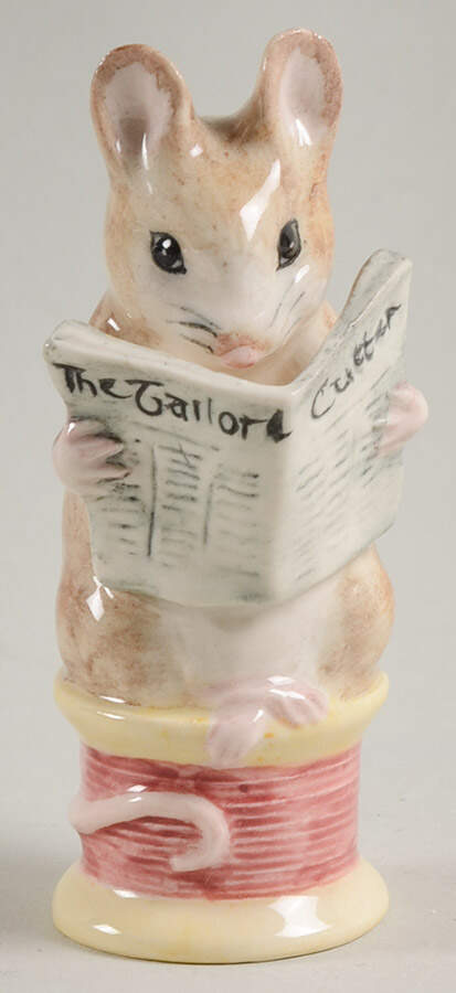 Beatrix Potter Backstamp 10 Tailor Of Gloucester - Boxed by Royal Doulton-1