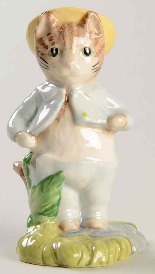 Beatrix Potter Backstamp 10 Tom Kitten In The Rockery - No Box by Royal Doulton-1