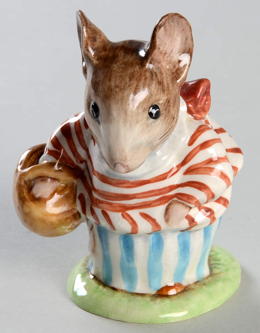 Beatrix Potter Backstamp 1 Mrs Tittlemouse - No Box by Royal Doulton-1
