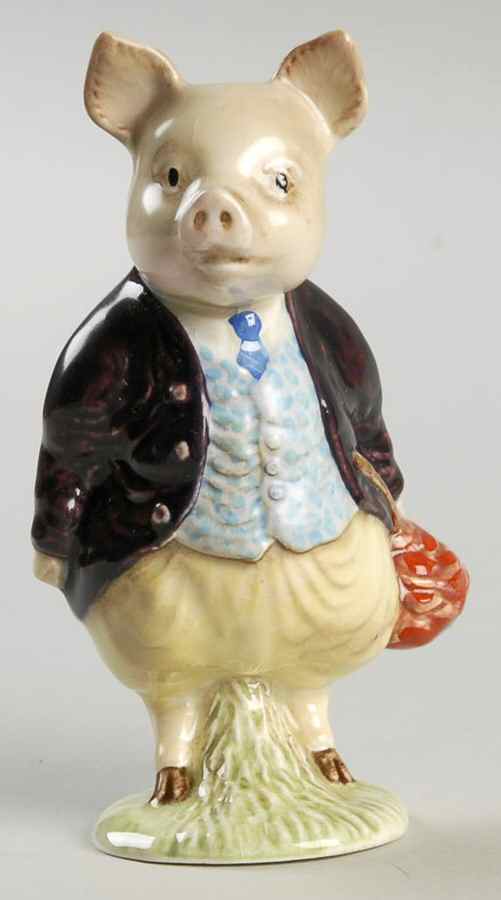 Beatrix Potter Backstamp 1 Pigling Bland - No Box by Royal Doulton-1
