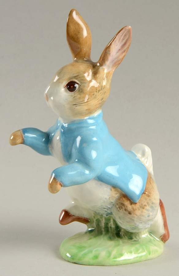 Beatrix Potter Backstamp 1 Peter Rabbit - Boxed by Royal Doulton-1