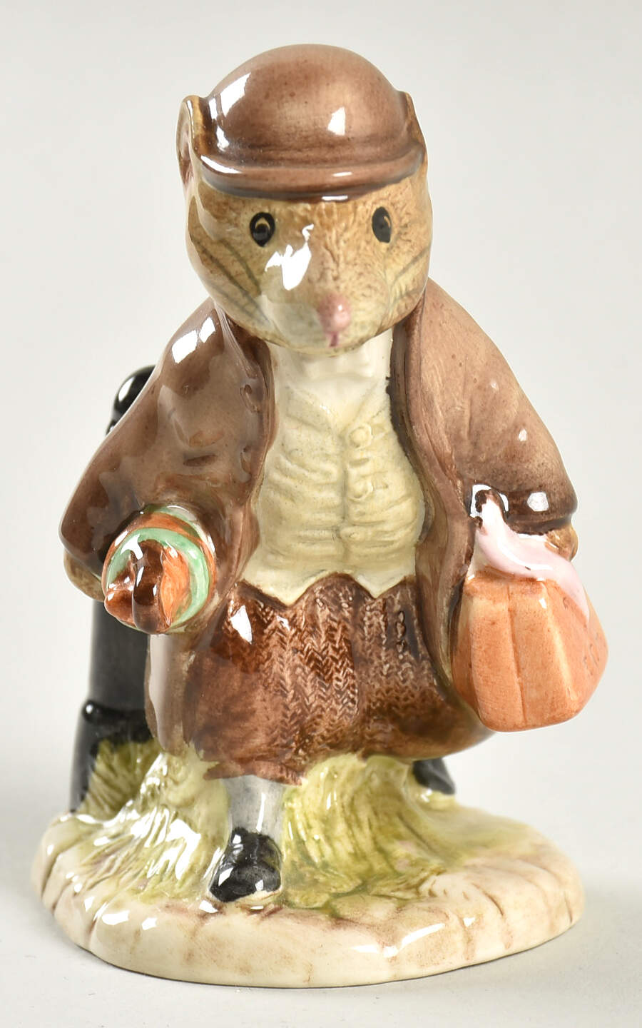 Beatrix Potter Backstamp 3 Johnny Town Mouse With Bag - No Box by Royal Doulton-1