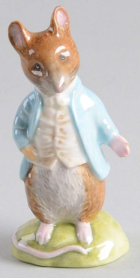 Beatrix Potter Backstamp 3 Johnny Town Mouse - No Box by Royal Doulton-1