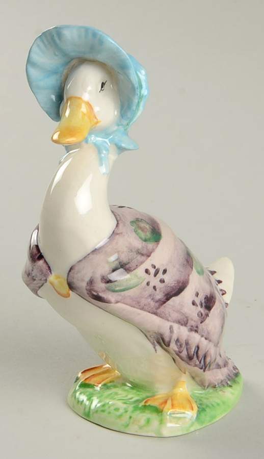 Beatrix Potter Backstamp 3 Jemima Puddle-Duck - With Box by Royal Doulton-1