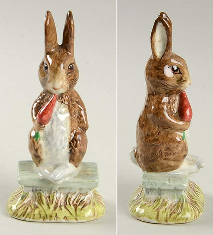 Beatrix Potter Backstamp 3 Fierce Bad Rabbit-Ver.1-Feet Out - Boxed by Royal Doulton-1