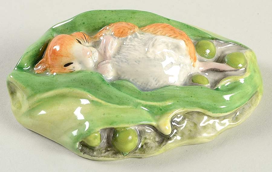 Beatrix Potter Backstamp 3 Timmy Willie Sleeping - No Box by Royal Doulton-1