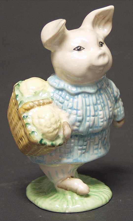 Beatrix Potter Backstamp 3 Little Pig Robinson-Var 2 - Boxed by Royal Doulton-1