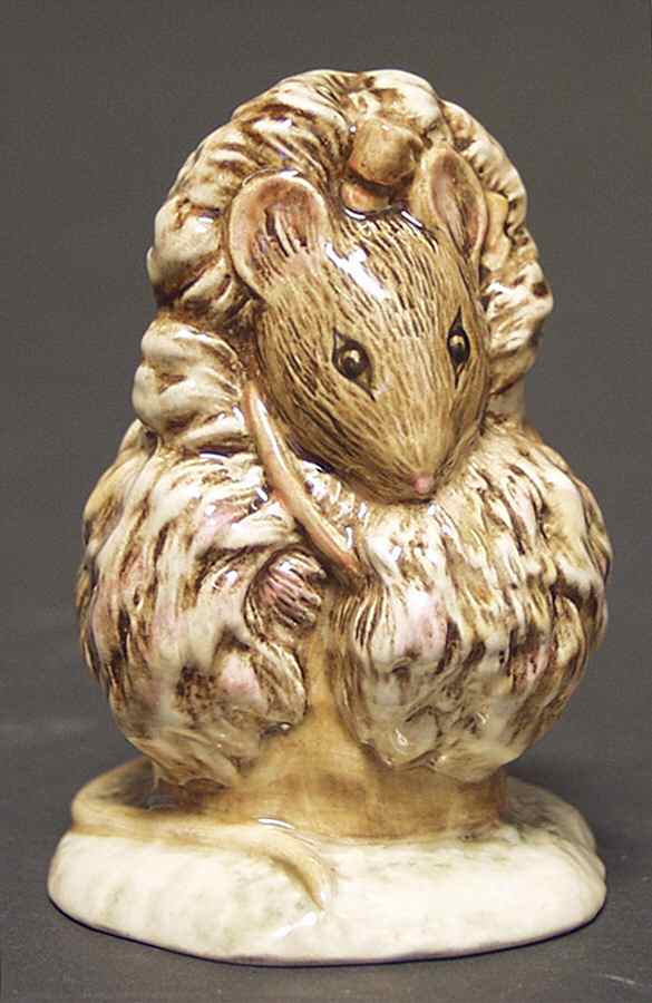 Beatrix Potter Backstamp 3 Thomasina Tittlemouse - No Box by Royal Doulton-1