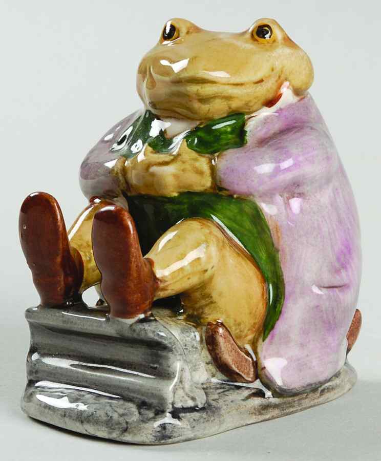 Beatrix Potter Backstamp 3 Mr Jackson-2ver - No Box by Royal Doulton-1