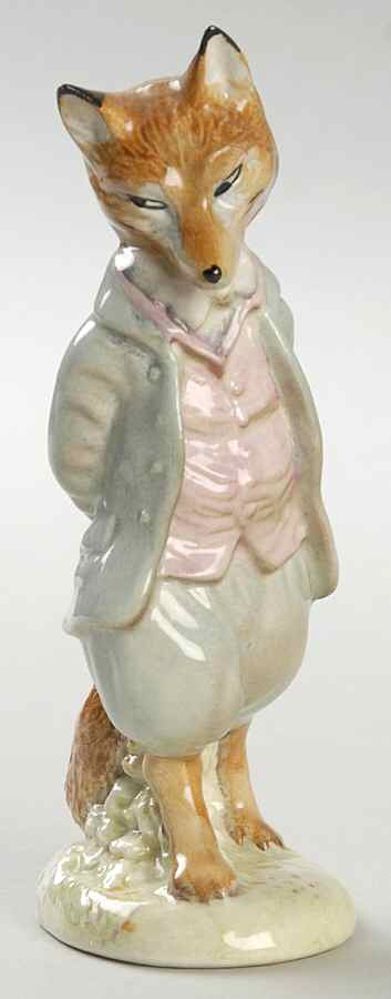 Beatrix Potter Backstamp 3 Foxy Whiskered Gentleman-1ver - Boxed by Royal Doulton-1