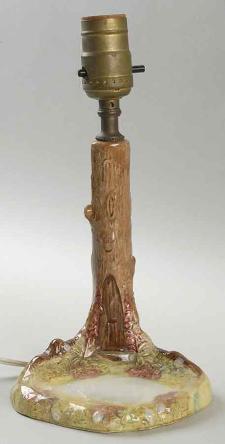 Beatrix Potter Backstamp 3 Tree Lamp Base - No Box by Royal Doulton-1