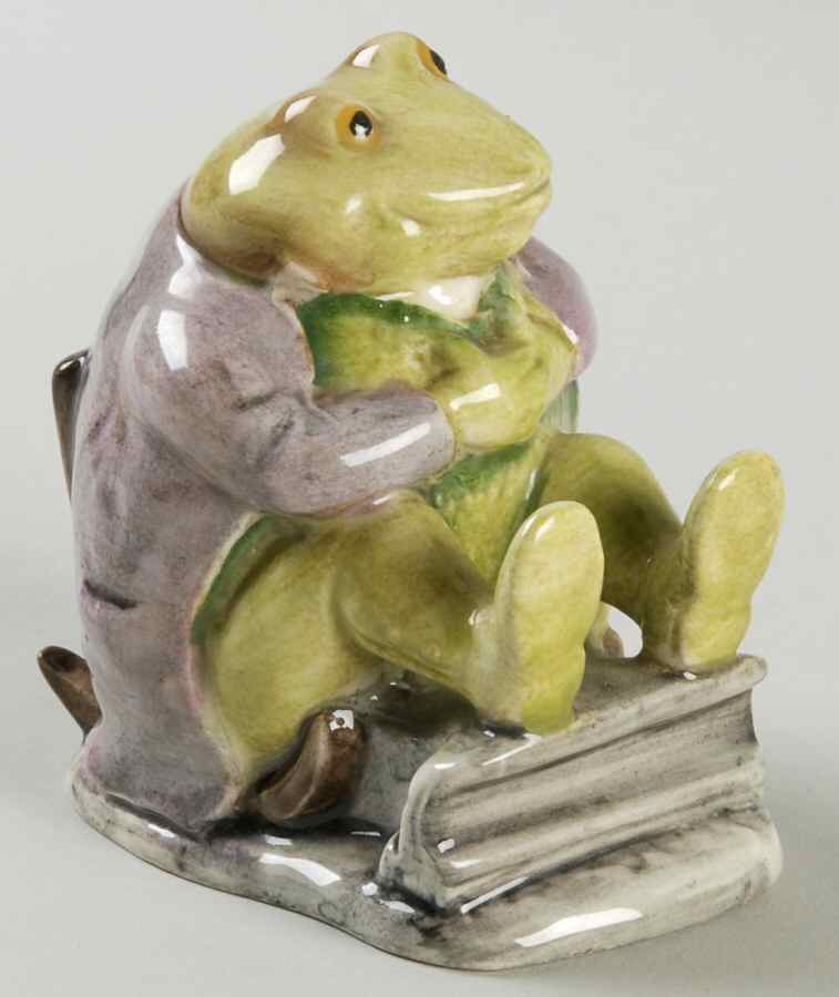Beatrix Potter Backstamp 3 Mr Jackson-Green Toad - No Box by Royal Doulton-1