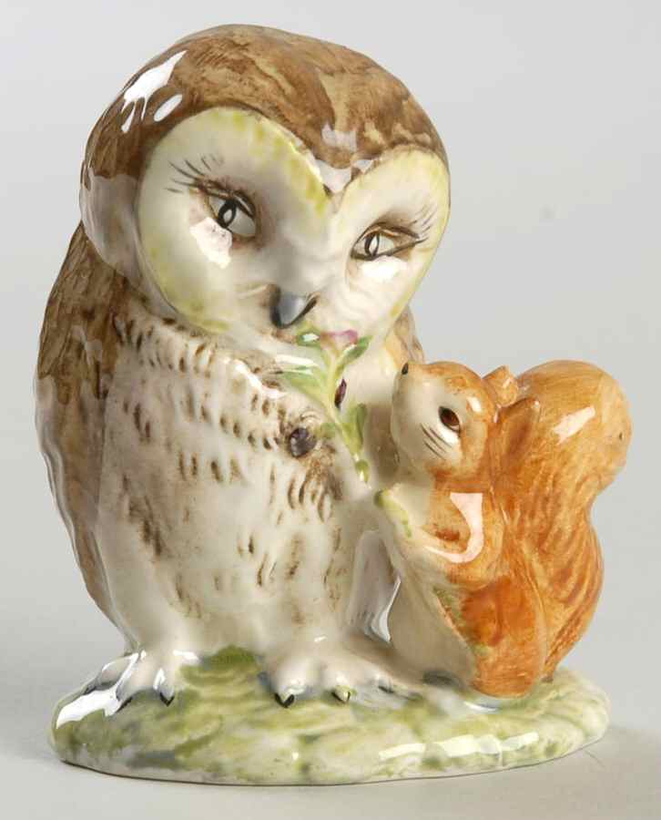Beatrix Potter Backstamp 3 Old Mr Brown-Brown - Boxed by Royal Doulton-1