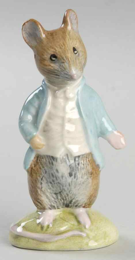 Beatrix Potter Backstamp 3 Johnny Town Mouse - No Box by Royal Doulton-1